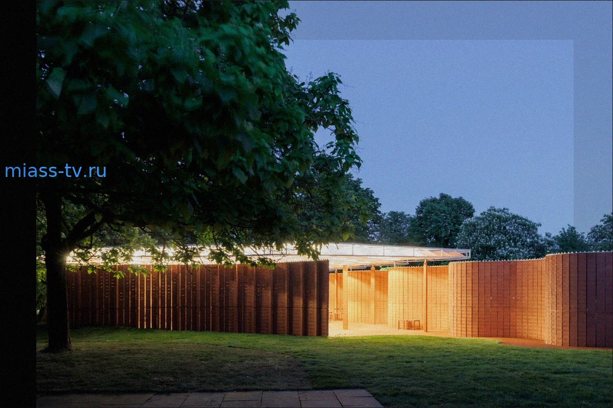 Новый проект меняет Serpentine Pavilion в Лондоне: работа мексиканской студии LANZA atelier